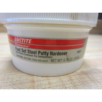 Loctite 39917 Fast Set Steel Putty Fast Curing Epoxy Fixmaster - Used