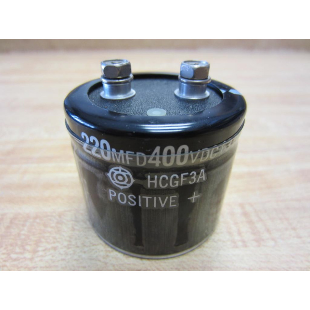 HCGF3A 63D4 Capacitor 220MFD 400VDC HCGF3A63D4 - New No Box