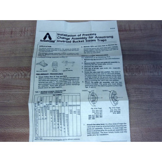 Armstrong 800 316" Mechanical Less Bracket