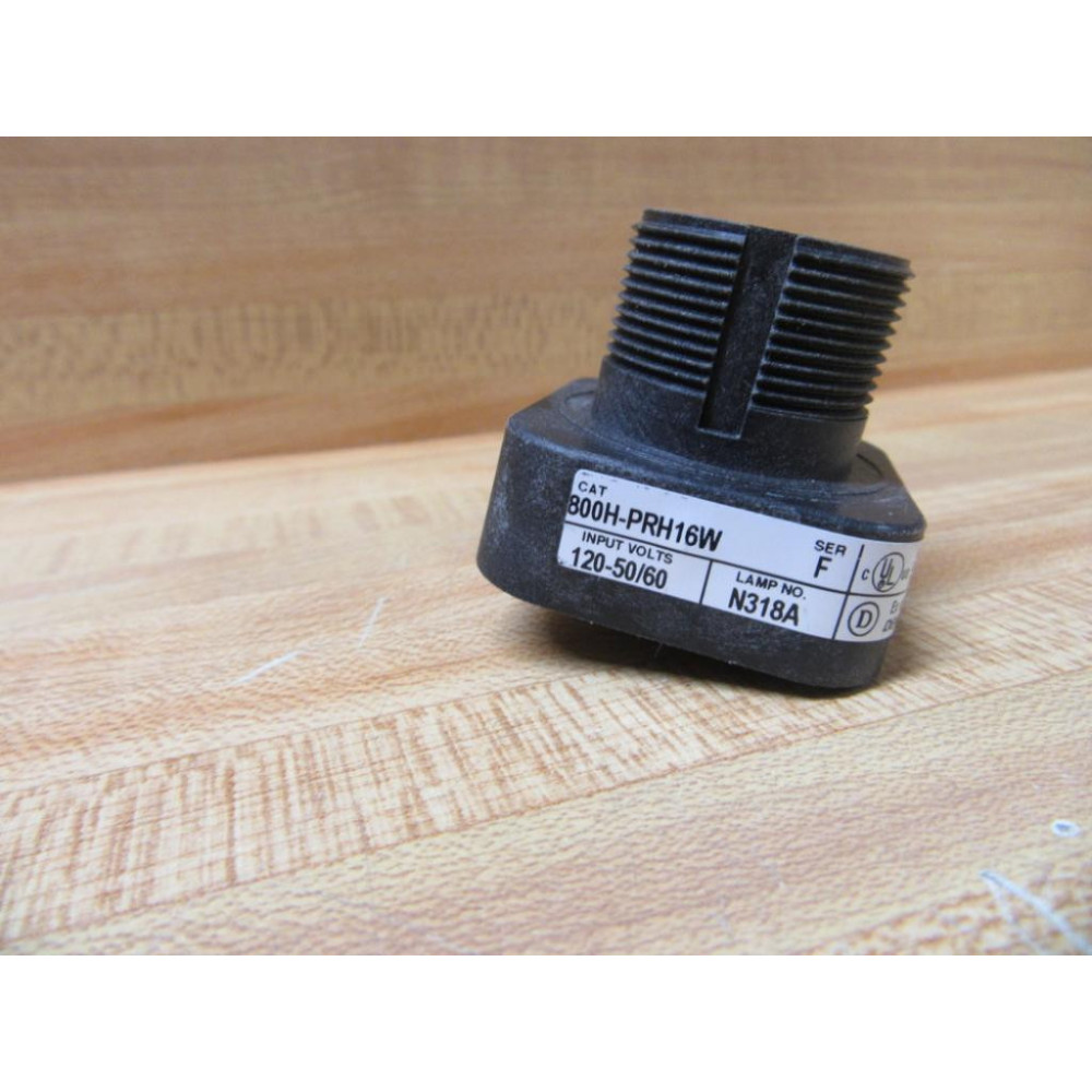 Allen Bradley 800H-PRH16W Push-To-Test Pilot Light 800HPRH16W Core Only - New No Box Allen Bradley 800H-PRH16W Push-To-Test Pilot Light 800HPRH16W Core Only - New No Box