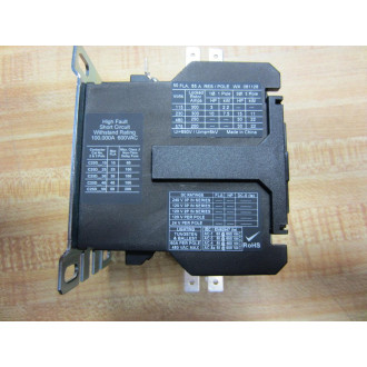 Cutler Hammer C25DNJ350B Contactor Definite Purpose 50A 3Pole Series D1