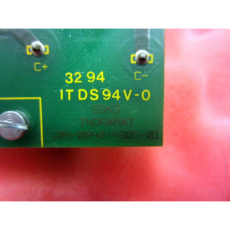 Indramat 109-0840-4A05-01 Circuit Board SSK3 109-0840-4B05-01 - Used