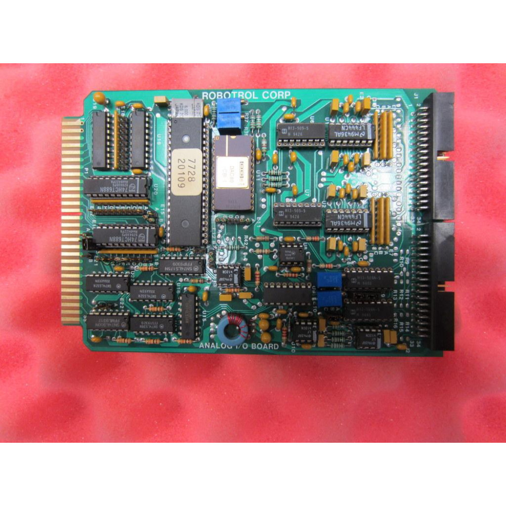 Robotrol 2020222B Analog IO Board Serial No. 144133 - Used