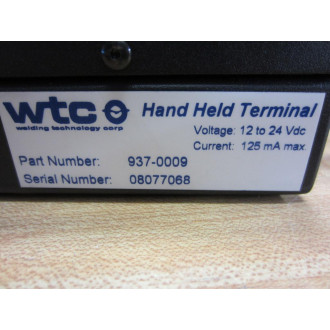 WTC 937-0009 Hand Held Terminal DEP 100S 9370009 08077068 - New No Box