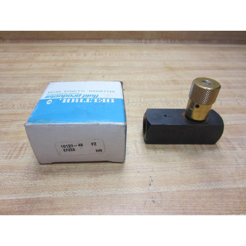 Deltrol EF25S Flow Valve 38" NPT Carbon Steel