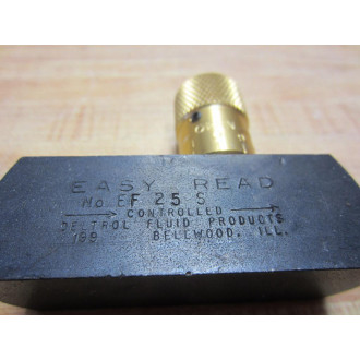 Deltrol EF25S Flow Valve 38" NPT Carbon Steel