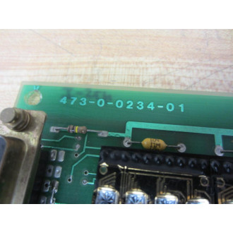 473-0-0234-01 Circuit Board  4730023401 Broken Buttons M12857 - Used