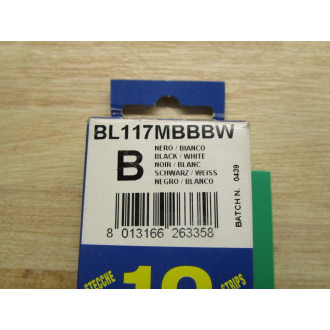 Grafoplast BL117MBBBW Label B (Pack of 6)