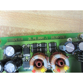 Sieb & Meyer 0369810DF4100 Circuit Board Rev 11 - Used