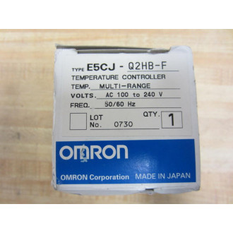 Omron E5CJ-Q2HB-F Temperature Controllers E5CJQ2HBF