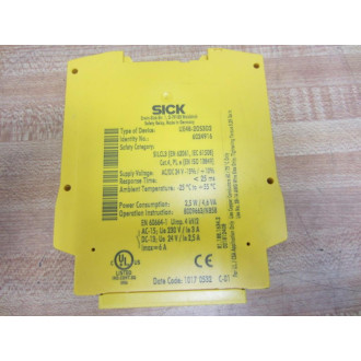 Sick UE48-20S3D2 6024916 Safety Relay UE4820S3D2