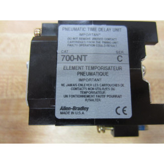 Allen Bradley 700-NT Time Delay Attachment