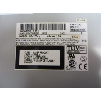 Compact CR-177-B CD Drive CR177B - Used
