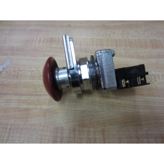 Rees 40102-102 Pushbutton 40102102 With Used Mushroom Button