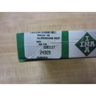 INA GS81117 Roller Bearing 24929