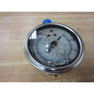 Ametek P1555LG 2"Gauge 0-160PSI 11Bar 14 NPT 5HK59