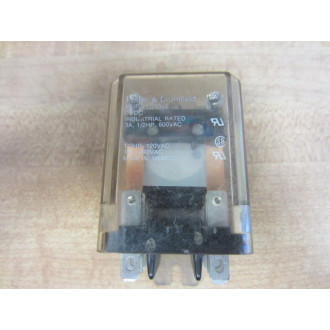 Potter And Brumfield KUP-11D55-1 Relay 1VDC 3A KUP11D551 - Used