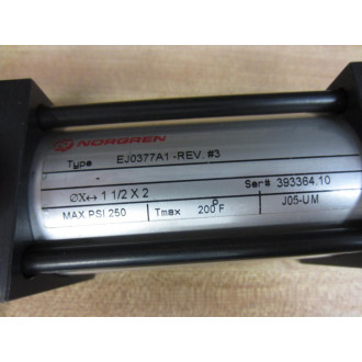 Norgen EJ0377A1 Cylinder 1-12 X 2 Rev 3 - New No Box