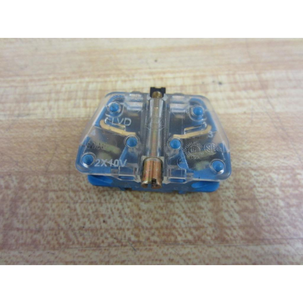 Allen Bradley 800E-2X10V Contact Block 800E2X10V - New No Box