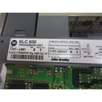 Allen Bradley 1747-L541 Processor Unit 1747L541 Series B wKey - Used