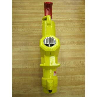 Dayton Electric 4ZL06 Speedaire Lockout Valve Yellow