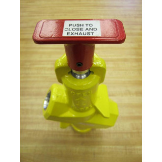 Dayton Electric 4ZL06 Speedaire Lockout Valve Yellow