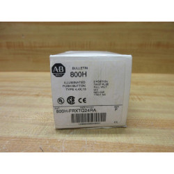 Allen Bradley 800H-FRXTQ24RA Push Pull Switch EMPTY BOX ONLY!