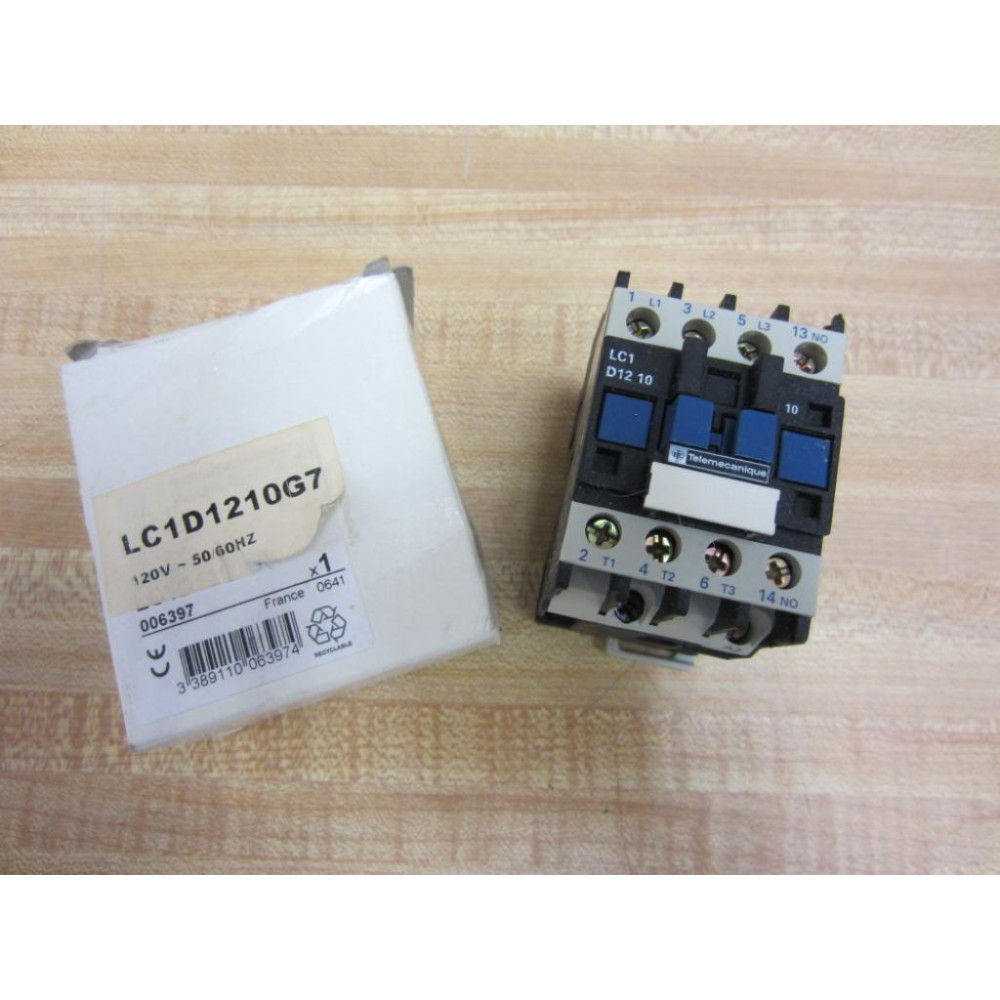 Telemecanique LC1-D1210-G7 Contactor LC1D1210G7