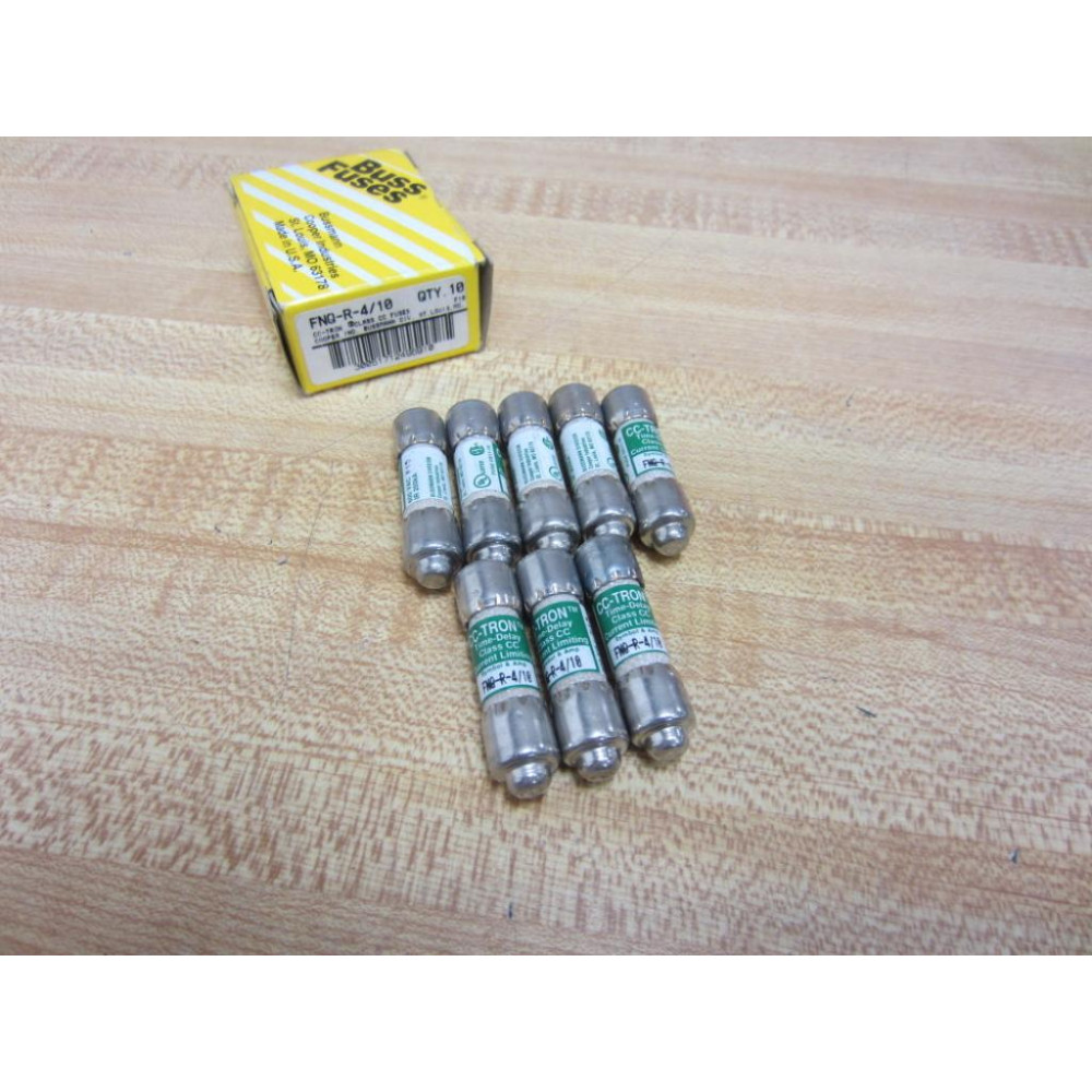 Buss FNQ-R-410 Bussmann Fuse Cross Ref 1CV02 (Pack of 8)