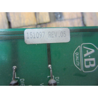 Allen Bradley 151097 Circuit Board 151146 Rev 05 - Used