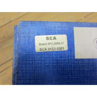 SCA APC3000-31 Circuit Board 0153.0301