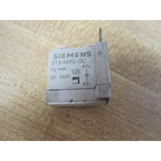 Siemens 3TX4490-0C Surge Suppressor Varistor 3TX44900C - Used