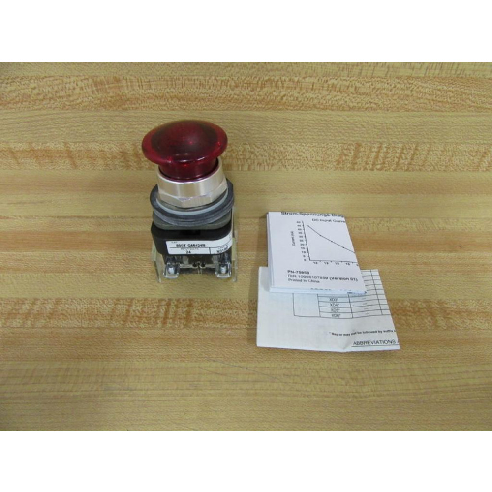 Allen Bradley 800T-QMH24R Push Button 800TQMH24R - New No Box