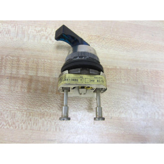 Allen Bradley 800T-24HX17KB6 Selector Switch 800T24HX17KB6 Series T - Used