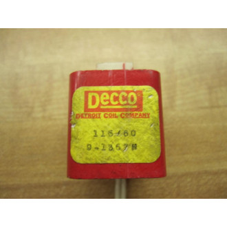 Decco 9-1367M Tested Solenoid Coil 91367M - New No Box