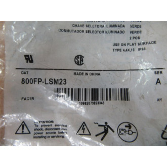Allen Bradley 800FP-LSM23 Switch 800FPLSM23 (2) Position Series A