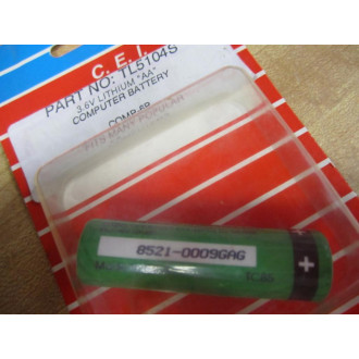 C.E.I. TL5104S Lithium Battery