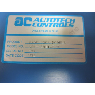 MicroFast Controls ASY-M4011-PRC Module ASYM4011PRC - Used