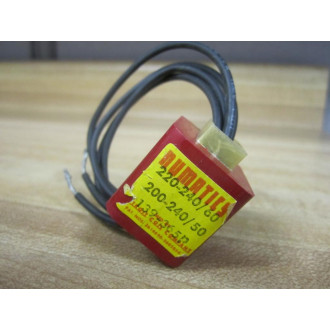 Numatics 139-365P Coil 139365P Missing Gasket - New No Box