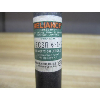 Reliance ECSR-4-12 Fuse ECSR412 - Used