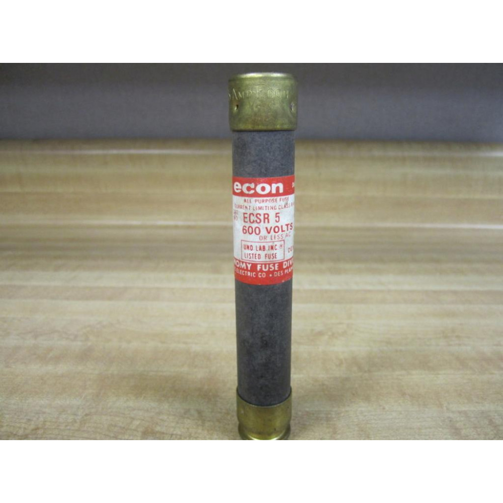 Economy Fuse ECSR-5 Econ Fuse ECSR5 (Pack of 3) - New No Box