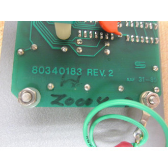 Measurement Control Unicon 700 Display Board Rev 2 - Used