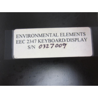 Optirap EEC 2347 Keyboard Display - Used