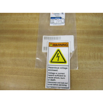 Clarion Safety H6010-BGWVPJ Warning Decals (Pack of 5)