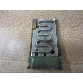 General Electric CR123H625A Overload Heater Element CR123H6.25A Green Base - Used