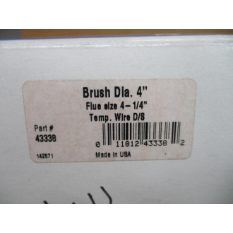 Schaefer Brush 43338 Flue Brush 4"