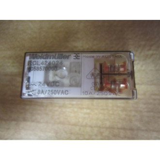 Weidmuller RCL-424024 Relay RCL424024 (Pack of 2) - New No Box