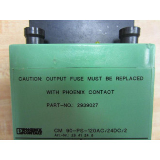 Phoenix Contact 2939027 Output Fuse - Used