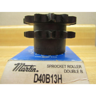 Martin D40B13H Double Bore Roller Sprocket
