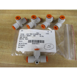 Netco PF-074 Connect Tee PF074 8MM 18" (Pack of 5)